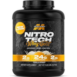 MuscleTech NitroTech 100% Whey Gold, 5lbs