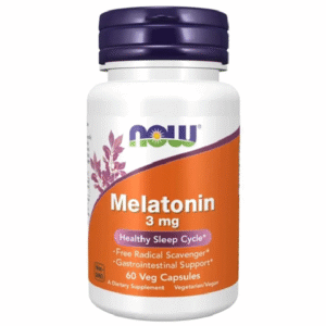 NOW Foods Melatonin 3mg, 60caps