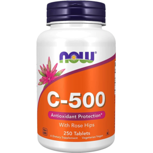 NOW Foods Vitamin C-500 w/ Rose Hips