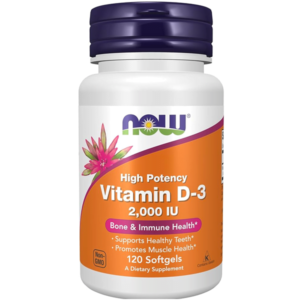 NOW Foods Vitamin D-3 2000 IU