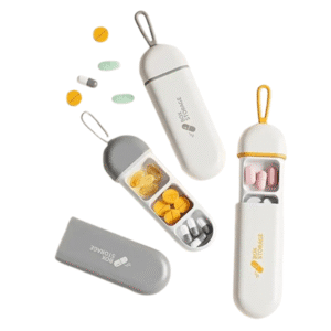 Binyou Portable Pill Box