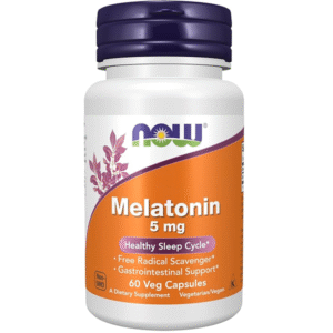 NOW Foods Melatonin 5mg, 60caps