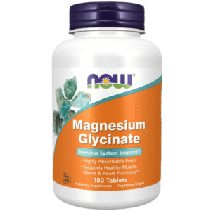 NOW Foods Magnesium Glycinate, 180tabs