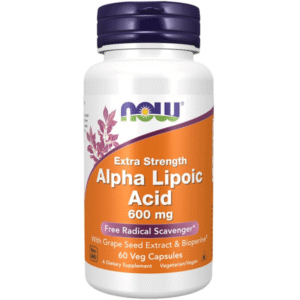 NOWFoods Alpha Lipoic Acid, 60caps