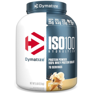 Dymatize	ISO100, 5lbs