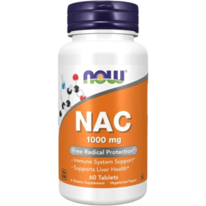 NOW Foods NAC 1000 ملغ، 60 قرص